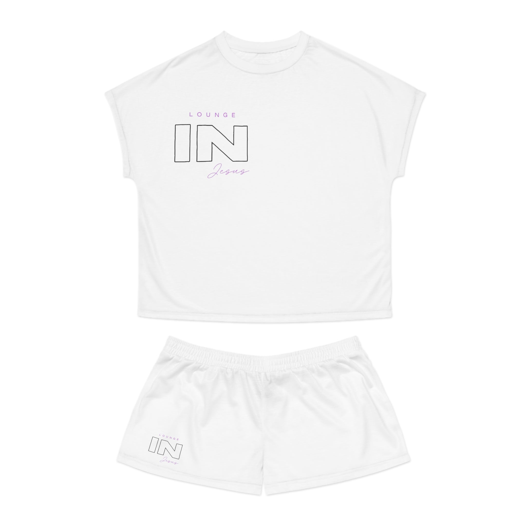 Lounge IN Jesus Pajama Set