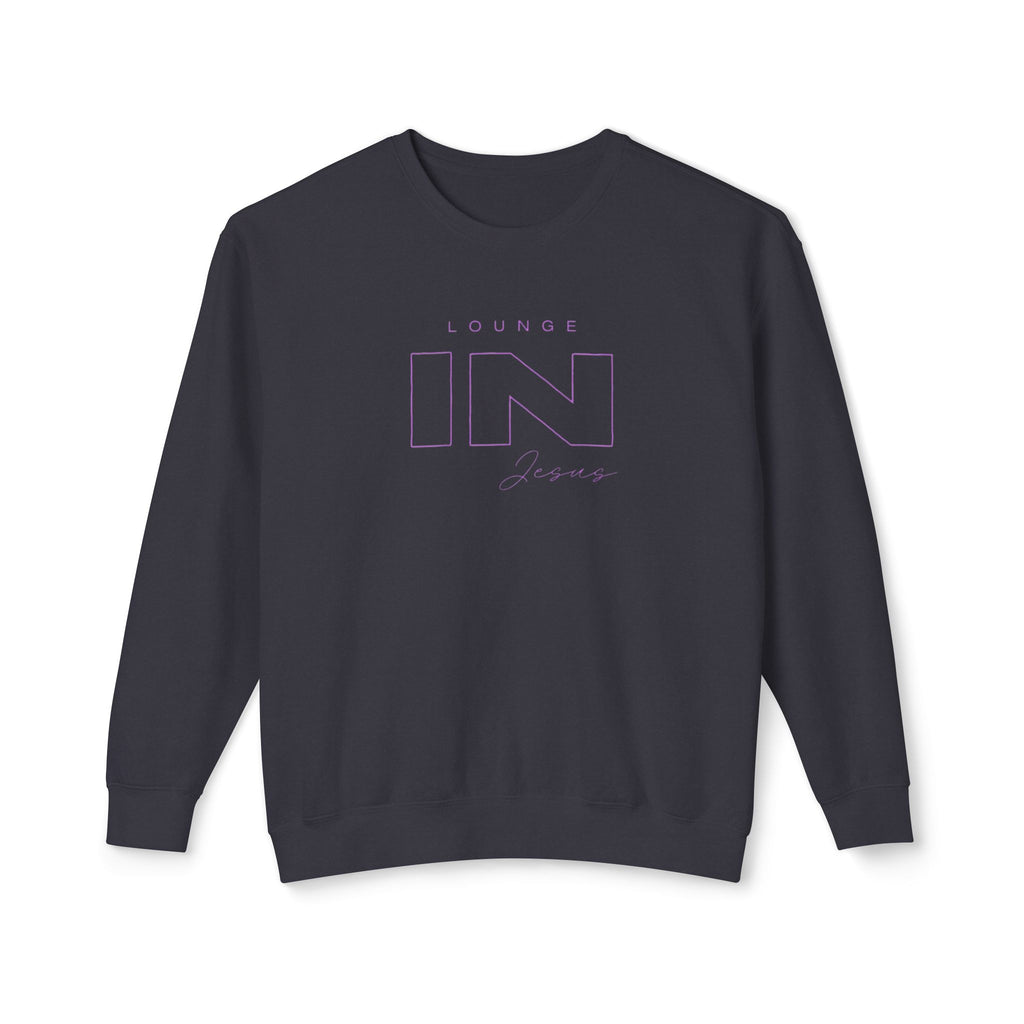 Lounge IN Jesus Unisex Crewneck Sweatshirt