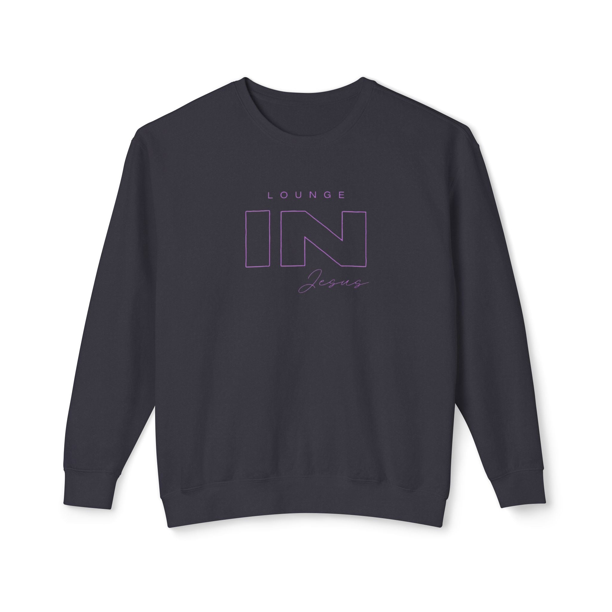 Lounge IN Jesus Unisex Crewneck Sweatshirt