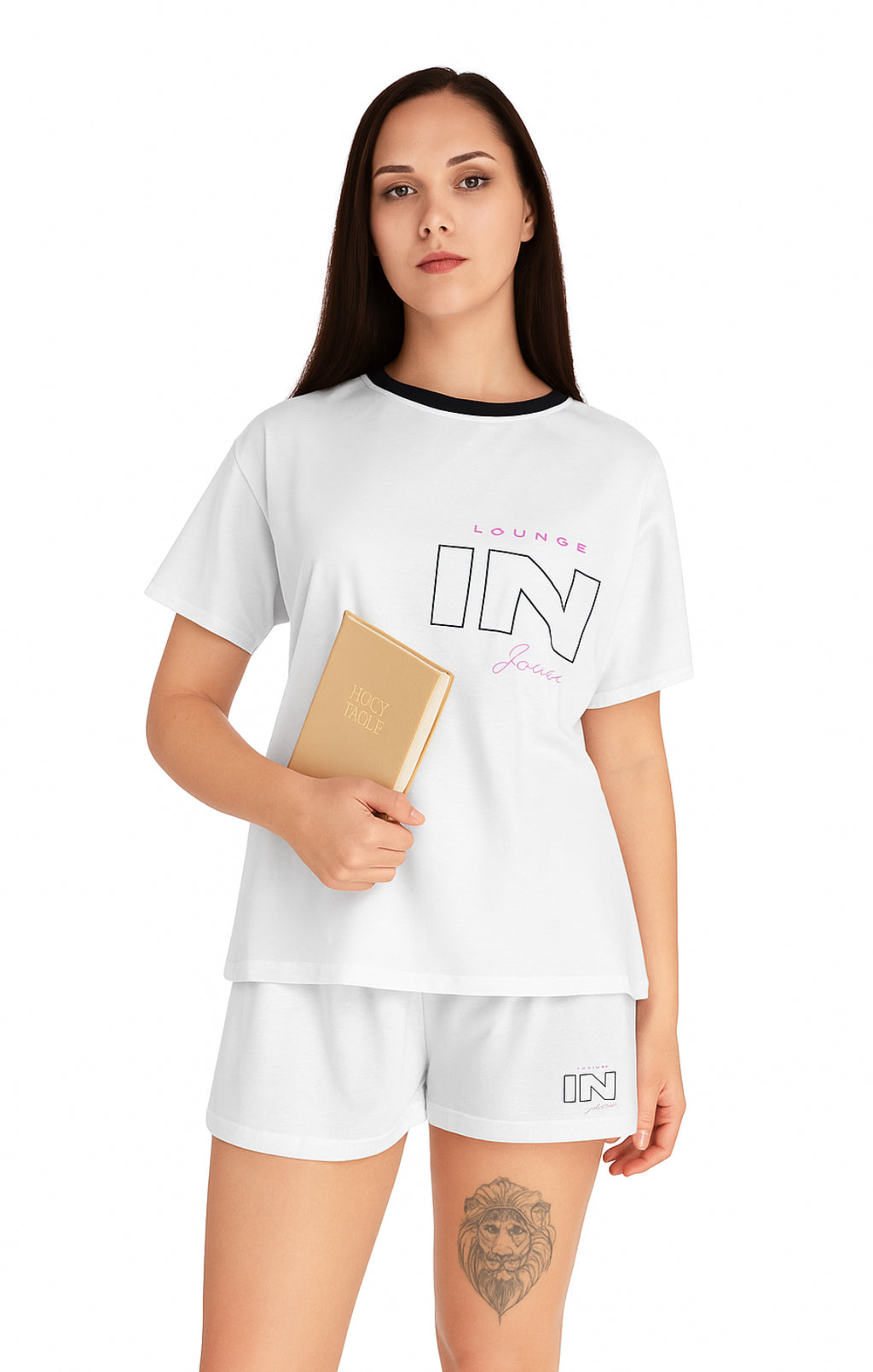 Lounge IN Jesus Pajama Set