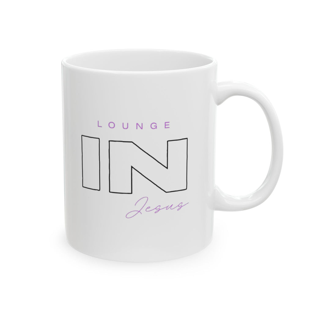Lounge IN Jesus Ceramic Mug